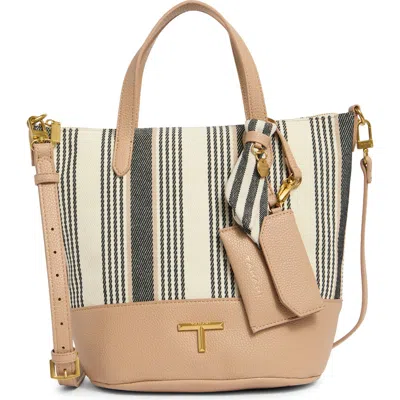T Tahari Wrigley Shoulder Bag In Sand