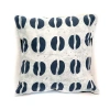 T Textiles Indigo Hoof Pillow In Indigo Hoof