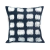 T Textiles Indigo Spike Pillow In Indigo Spike