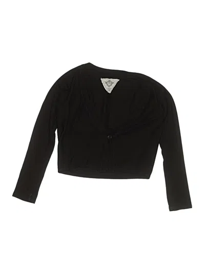 Pre-owned T2love Kids' Cardigan Sweater In Black