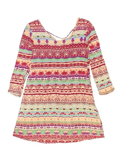Pre-owned T2love Kids' Dress In Red