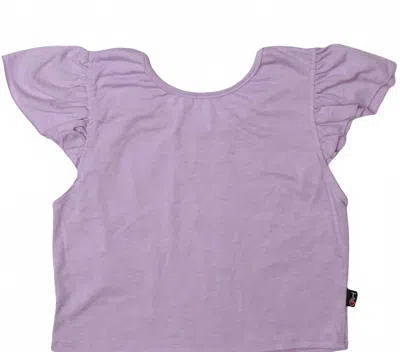 T2love Kids' Ruffle Sleeve Tank In Lavender In Purple