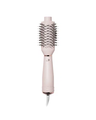 T3 Airebrush One-step Smoothing & Volumizing Hair Dryer Brush In Satin Blush/rose Gold In White