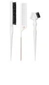 T3 Detail Set Three-piece Brush Set For Detailed Styling In N,a
