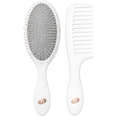 T3 Detangle Duo Brush & Shower Comb Set In No Color