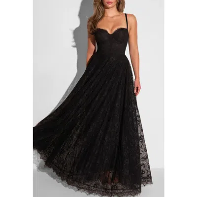 Ta3 Mega Sculpting Push-up Maxi Dress In Multi