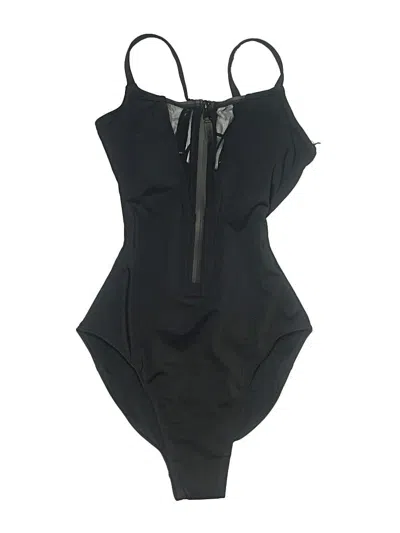 Ta3 One Piece Swimsuit In Black
