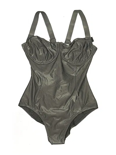 Ta3 One Piece Swimsuit In Gray