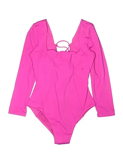 Ta3 One Piece Swimsuit In Pink