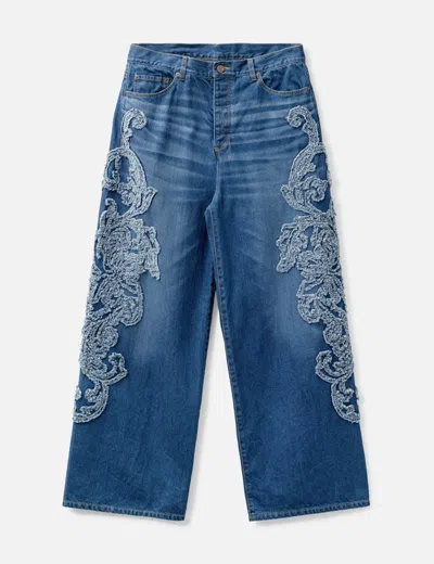 Taakk 5 Pockets Pants In Blue