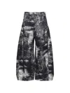 Taakk Abstract-pattern Panelled Jeans In Multi