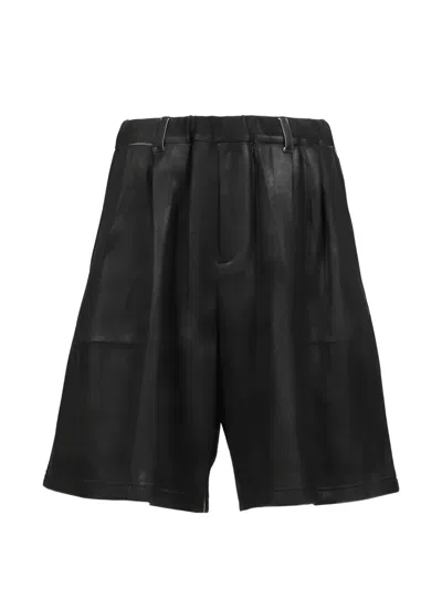 Taakk Back-pockets Shorts In Black