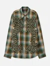 Taakk Graphic-embroidered Shirt In Green