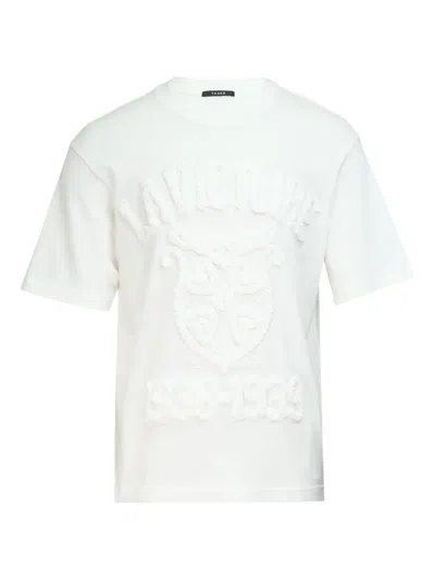 Taakk Crew-neck T-shirt In White