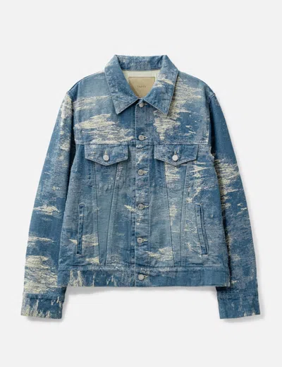 Taakk Denim 3rd Type Denim Jacket In Blue