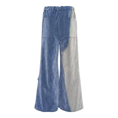 Taakk Gradation Pile Design Easy Pants In Blue