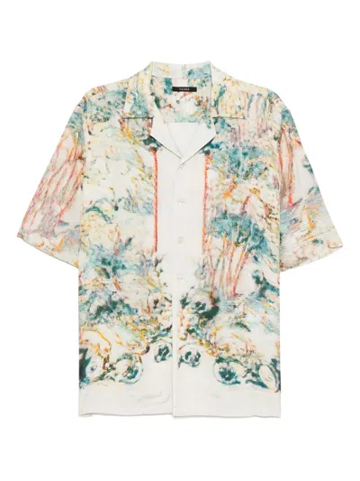 Taakk Graphic-print Shirt In White