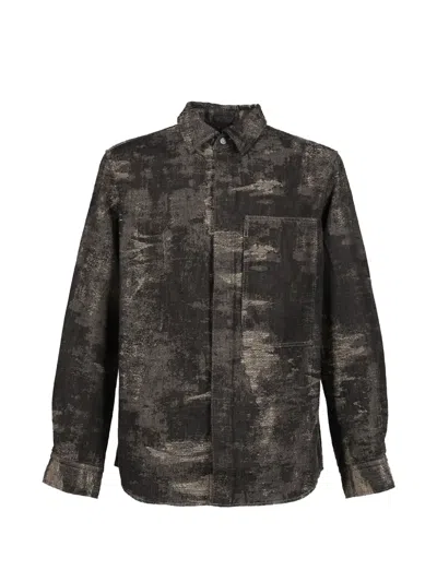 Taakk Jacquard-patterned Shirt In Animal Print
