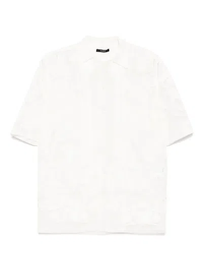 Taakk Mesh Embroidery Shirt