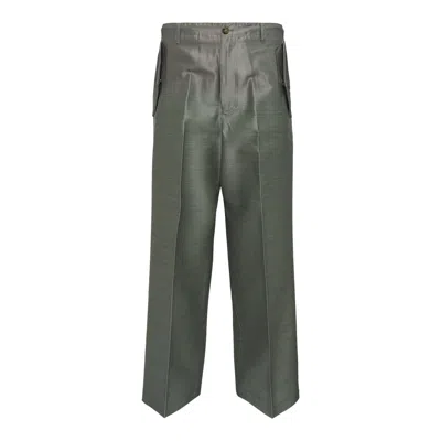 Taakk Parachute Slacks In Gray