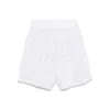 Taakk Embroidered Mesh Shorts In Multicolor