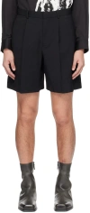 Taakk Ssense Exclusive Black Shorts In Black
