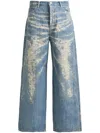 Taakk Classic Five Pocket Jeans In Blue