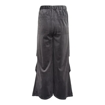 Taakk Velvet Pants In Black