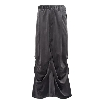 Taakk Velvet Pants In Black