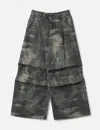 Taakk Wide Denim Jeans In Black