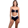 Tabacaru Blair High Waisted Two-piece Swimsuit In Black