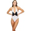Tabacaru Carolina One-piece Swimsuit In White
