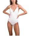 Tabacaru Catherine One-piece Swimsuit In White