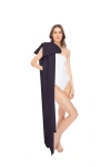 Tabacaru Milly White One-piece Swimsuit In White With Black Bow