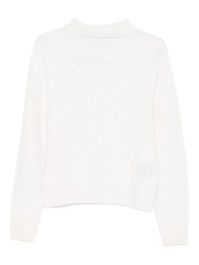 Tabaroni Cashmere Sweaters In White