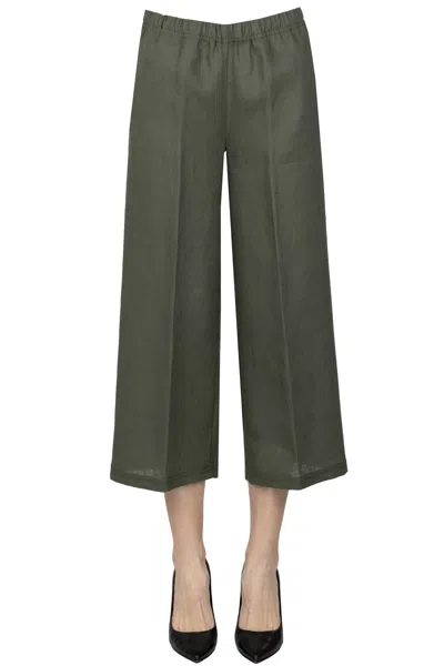 Tabata Culotte Trousers In Green