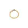 Tabayer Large Pavé Oera Bracelet In 18k Yellow Gold,diamonds
