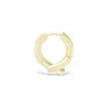 Tabayer Llc Oera Mini Hoop Earrings In 18k Yellow Gold,diamond