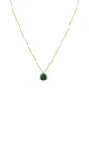 Tabayer Oera 18k Yellow Gold; Agate And Sapphire Pendant