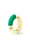 Tabayer Oera 18k Yellow Gold Agate Earrings