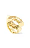 Tabayer Oera 18k Yellow Gold Ring