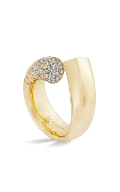 Tabayer Oera Large 18k Fairmined Yellow Gold Diamond Ring