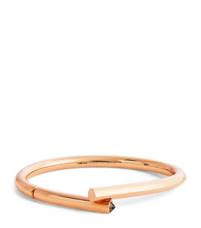 Tabayer Rose Gold And Diamond Oera Bangle