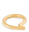 Tabayer Small Yellow Gold And Diamond Oera Ring In Gold