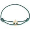 Tabayer Waxed Cotton Cord Bracelet