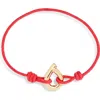 Tabayer Waxed Cotton Cord Bracelet