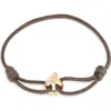 Tabayer Waxed Cotton Cord Bracelet