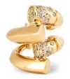 Tabayer Yellow Gold And Diamond Oera Ear Cuff In Gold