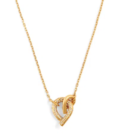 Tabayer Yellow Gold And Diamond Oera Edition 03 Pendant Necklace