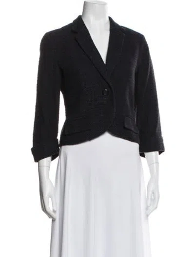 Pre-owned Tabitha Blazer In Black